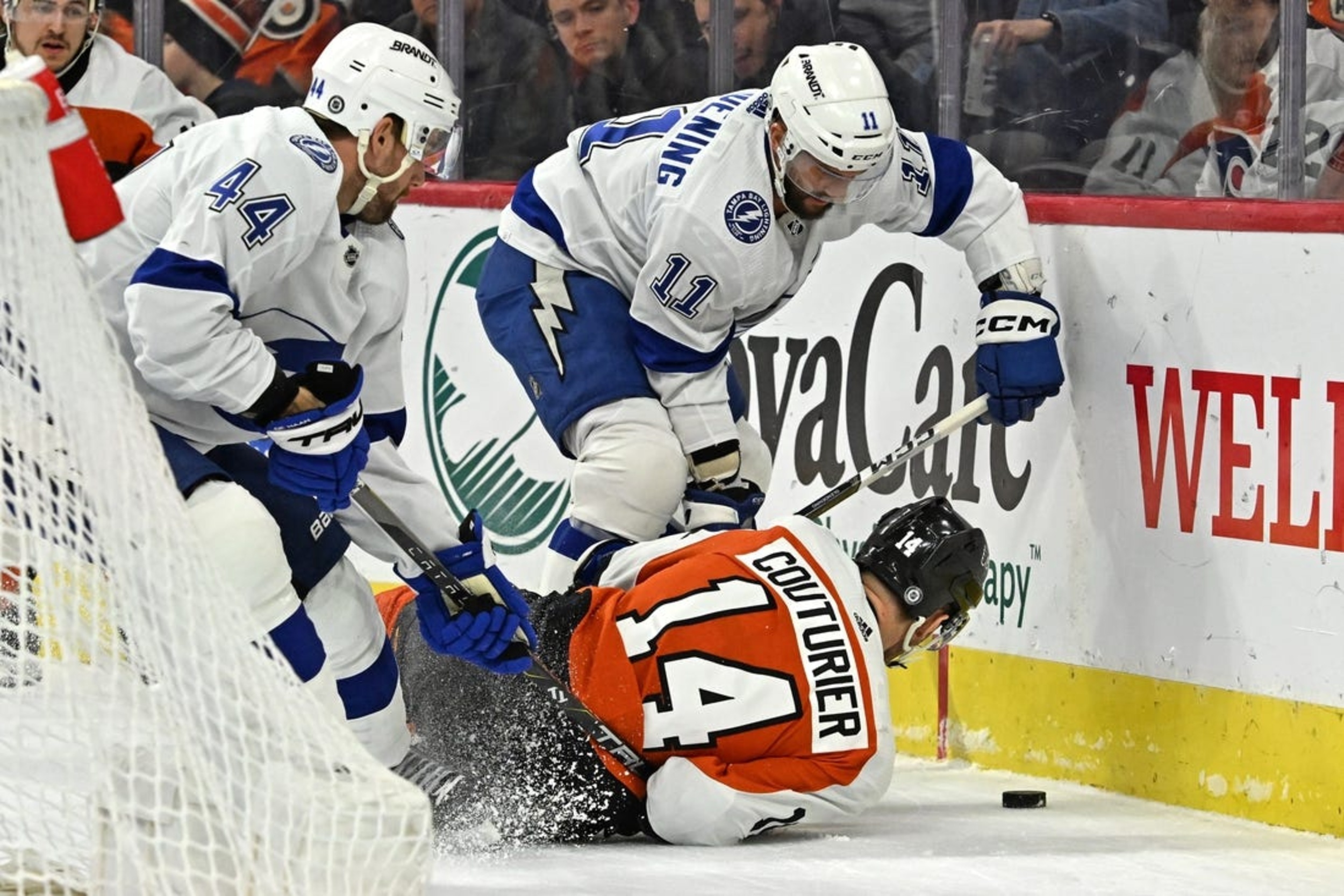 Nikita Kucherov's Hat Trick Propels Lightning Past Flyers