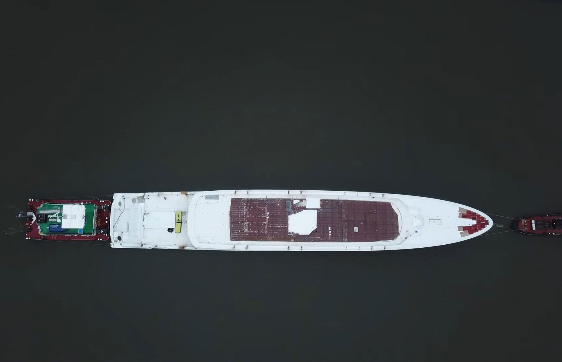 <p>With the venture cloaked in mystery, Feadship hasn't released any renders of <em>Project 1012</em> and has yet to disclose information about the team behind it.</p>  <p>Based on images of the vessel undergoing trials in December 2022, <em>Megayacht News</em> has speculated that it could be traditional in design and may feature a beach club. However, these details won't be confirmed until the superyacht is delivered sometime this year – so watch this space...</p>