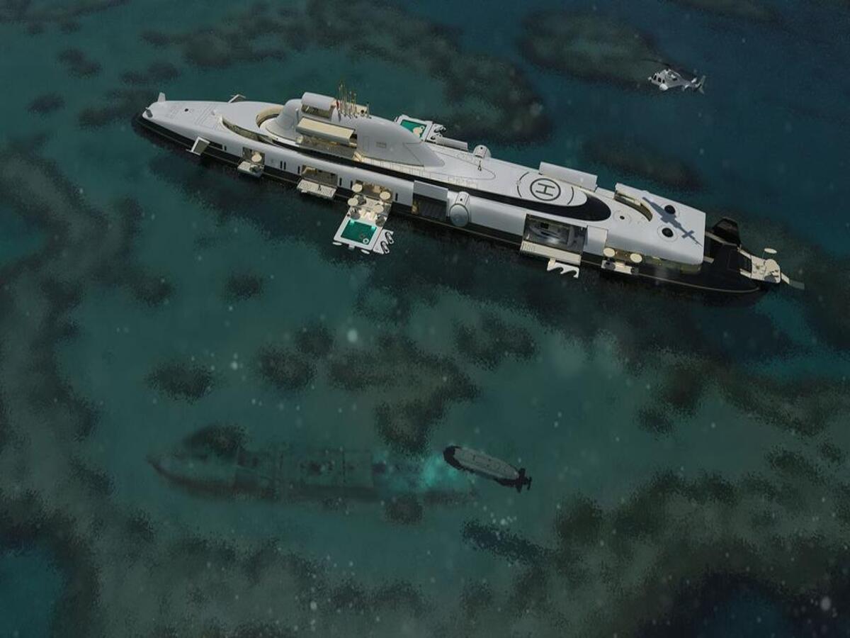 inside the world’s first $3 billion luxury super submarine