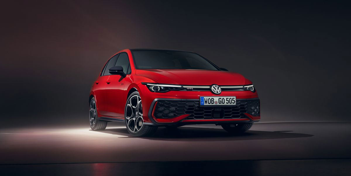 The 2025 Volkswagen Golf GTI Adds Buttons, Drops the Manual