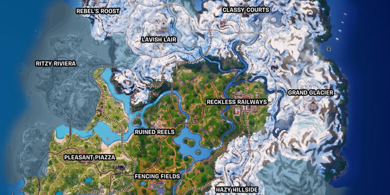 Fortnite: 6 Best Chapter 5 Season 1 Landing Spots