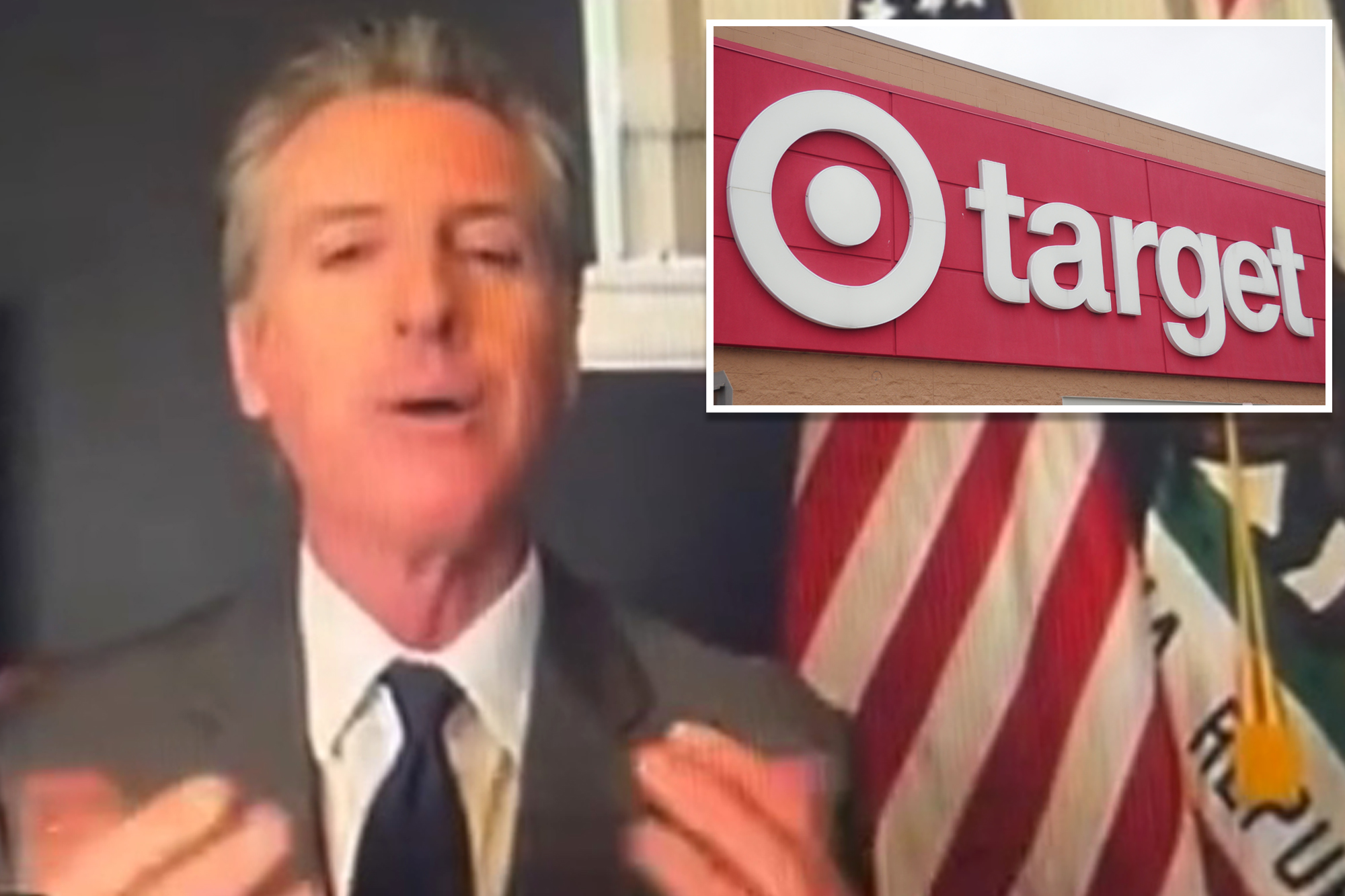 Gavin Newsom Recalls How Target Clerk Blamed Him For California Retail ...