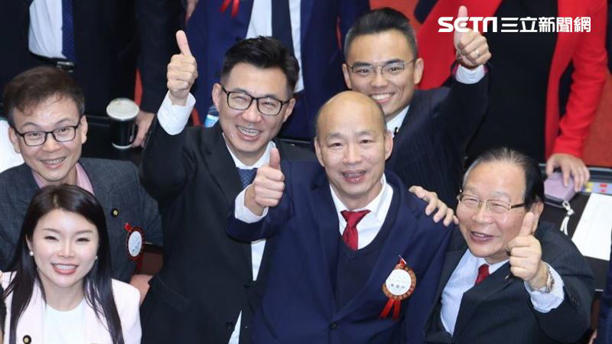 韓國瑜當選新一屆立法院長。（圖／記者邱榮吉攝影）