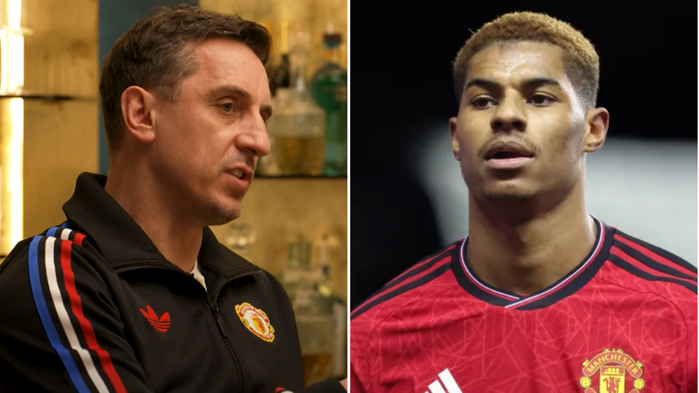 Neville Says Man Utd Dressing Room Are Conspiring Against Rashford ...