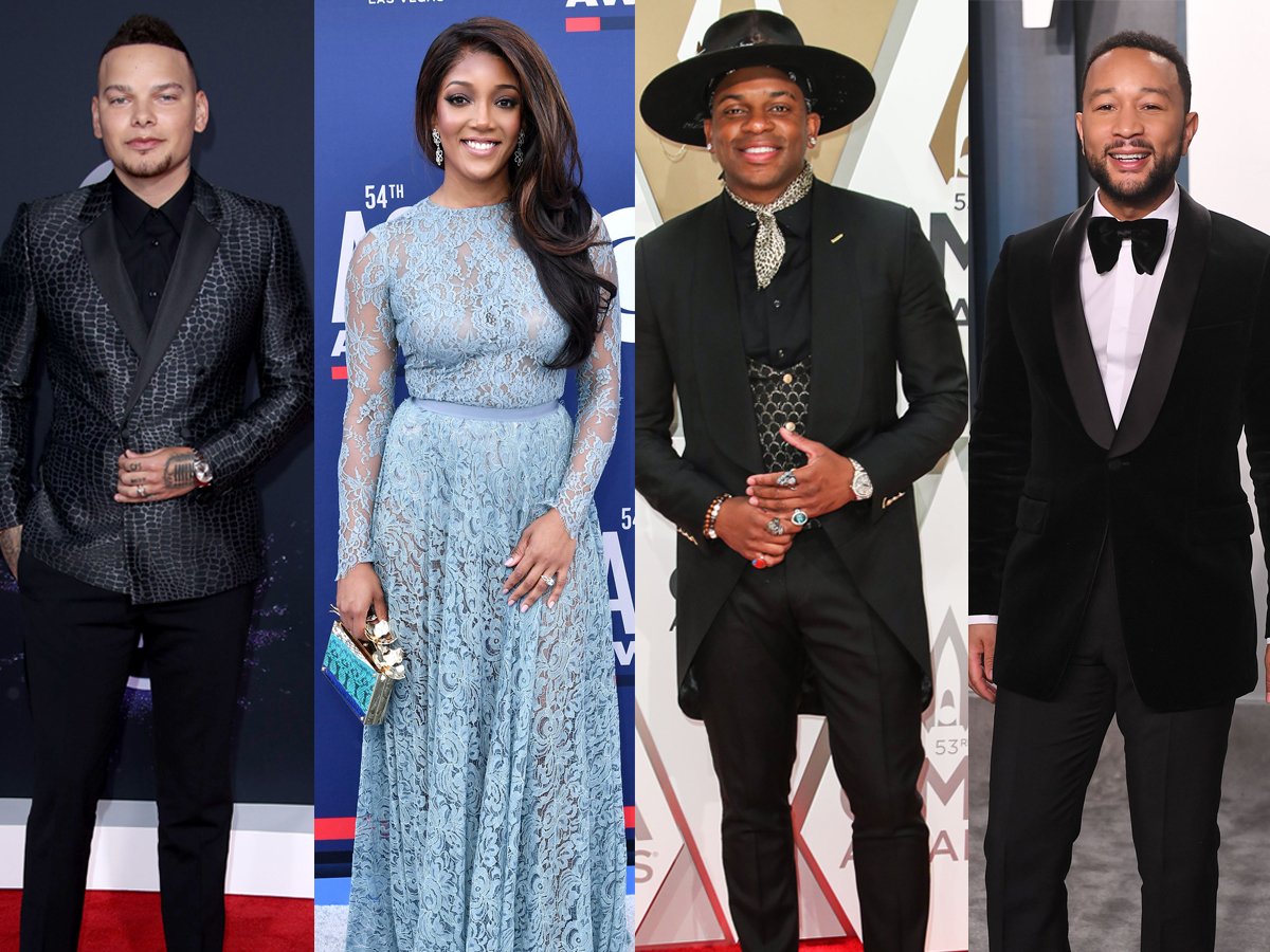 <p>History was made in February 2021 when the new crop of Academy of Country Music Awards nominees was announced: Four Black artists earned nods -- Kane Brown (album of the year and video of the year), Mickey Guyton (new female artist of the year), Jimmie Allen (new male artist of the year) and <a href="https://www.wonderwall.com/celebrity/profiles/overview/john-legend-986.article">John Legend</a> (video of the year alongside collaborator Carrie Underwood) -- the most ever in ACM Awards history. </p>