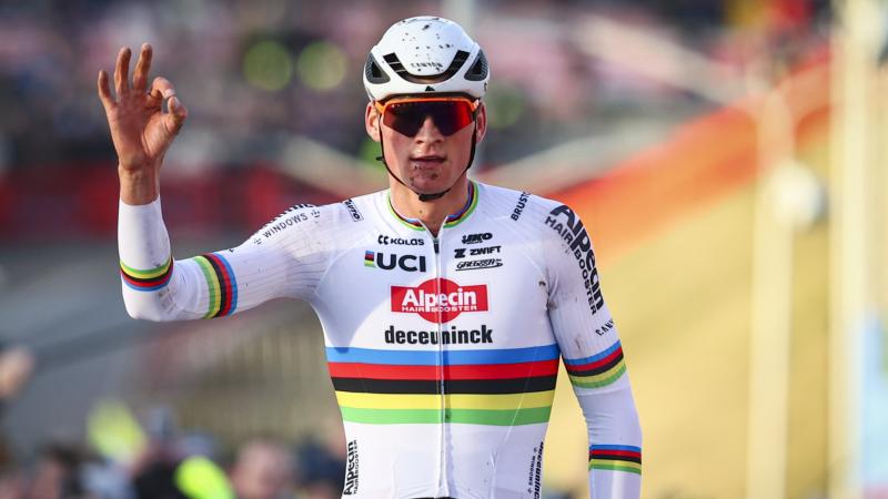 championnats du monde de cyclocross: après avoir couronné mathieu van der poel, tabor attend le 6e «arc-en-ciel» du néerlandais