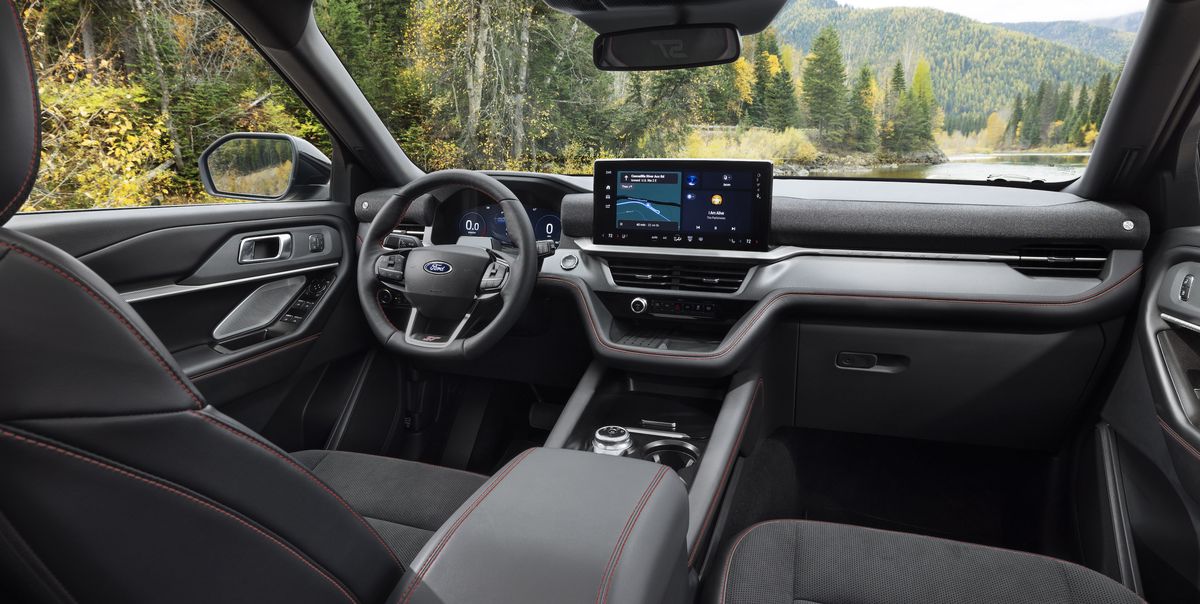 android, the ford explorer soldiers on with a new face and a fresh interior