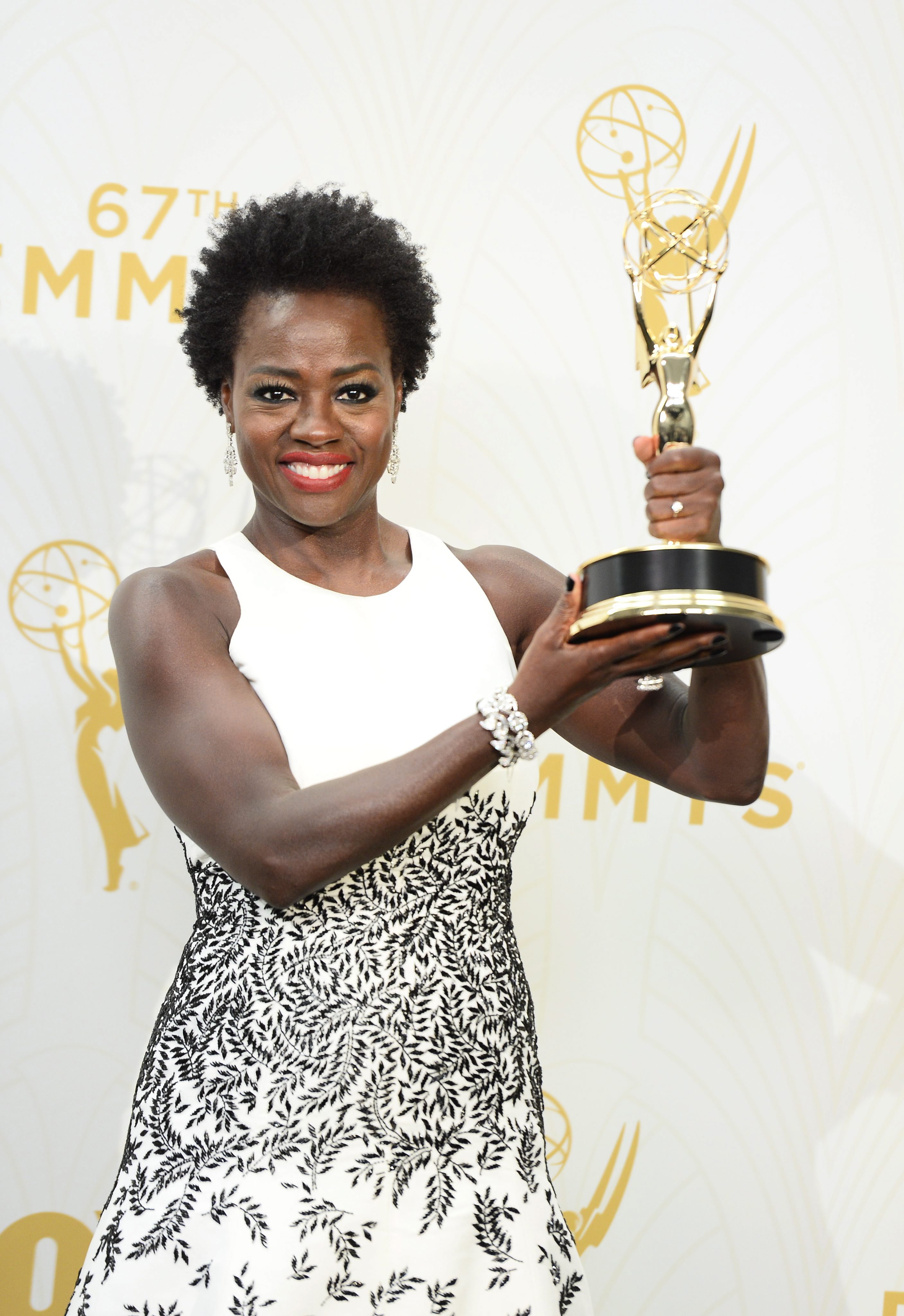 <p>Viola Davis made history during the 2015 Emmy Awards when she became the first Black woman to win the prize for outstanding lead actress in a drama series. She took home the Emmy for her performance on "How to Get Away with Murder."</p>