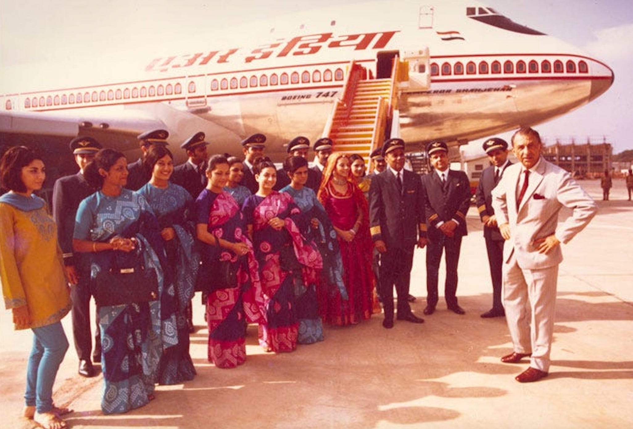 <p>Philanthropist and private pilot JRD Tata launched Air India as the country's first commercial airline, and it became famous for its inflight luxuries.</p><p>The carrier was nationalized after India gained independence from Britain in 1947.</p>