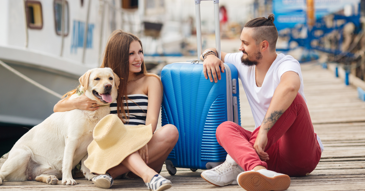 <p> Many dog owners consider their pup a part of the family and want to take them on vacation.  </p> <p> While many hotels now encourage guests to bring their dogs and may even offer fun puppy perks, cruises are a different story.  </p> <p> Finding a cruise that lets you bring your pooch is much more difficult. But if you want to <a href="https://financebuzz.com/ways-to-travel-more?utm_source=msn&utm_medium=feed&synd_slide=1&synd_postid=15998&synd_backlink_title=step+up+your+travel+game&synd_backlink_position=1&synd_slug=ways-to-travel-more">step up your travel game</a>, here are 15 ways to set sail with your dog. </p> <p>  <a href="https://financebuzz.com/top-travel-credit-cards?utm_source=msn&utm_medium=feed&synd_slide=1&synd_postid=15998&synd_backlink_title=Earn+Points+and+Miles%3A+Find+the+best+travel+credit+card+for+nearly+free+travel&synd_backlink_position=2&synd_slug=top-travel-credit-cards"><b>Earn Points and Miles:</b> Find the best travel credit card for nearly free travel</a>  </p>