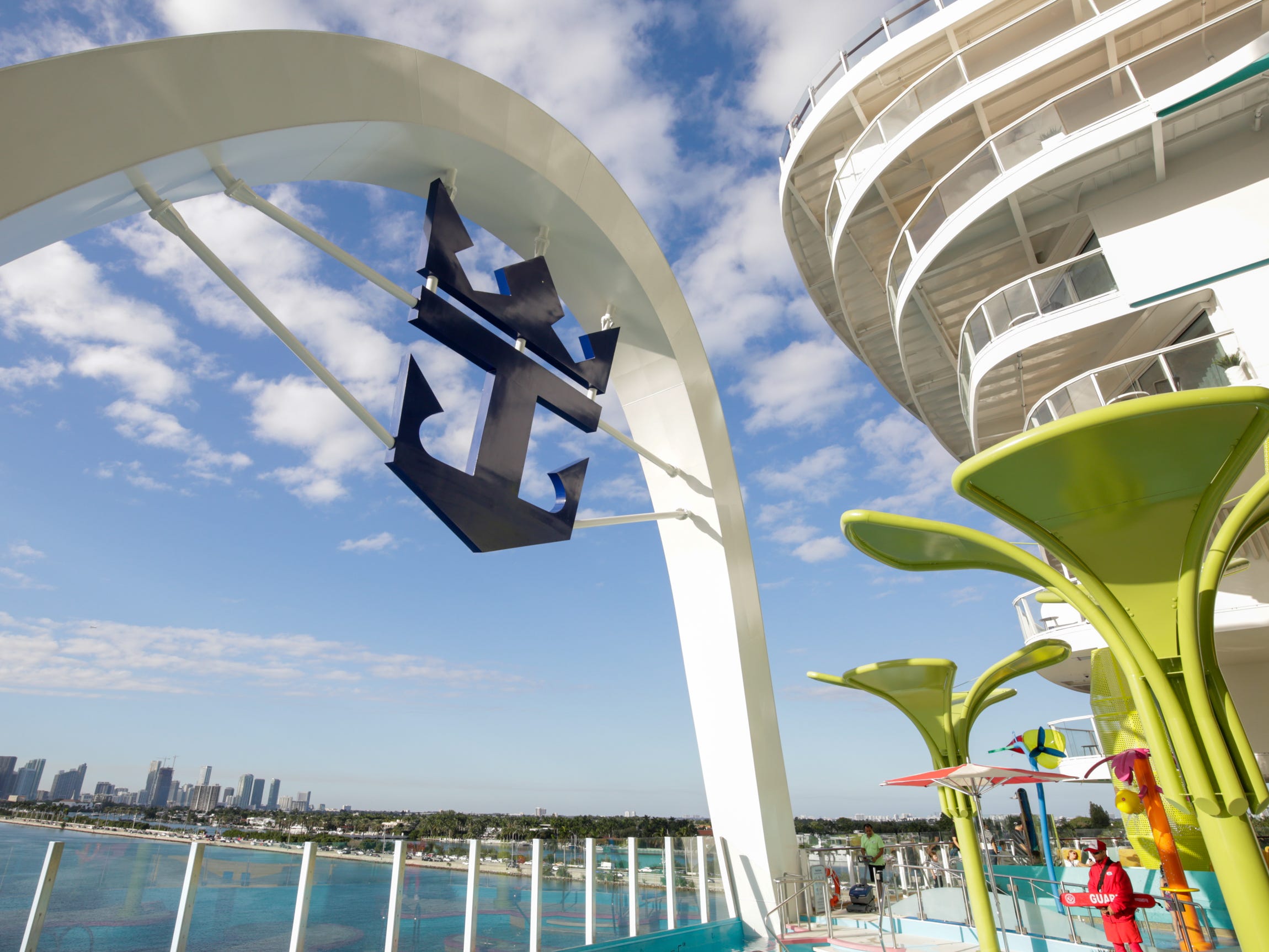 Royal Caribbean Group has half as the number of available cabins in the first quarter of 2024 compared to the same time in 2023. <a>Brittany Chang/Business Insider</a>