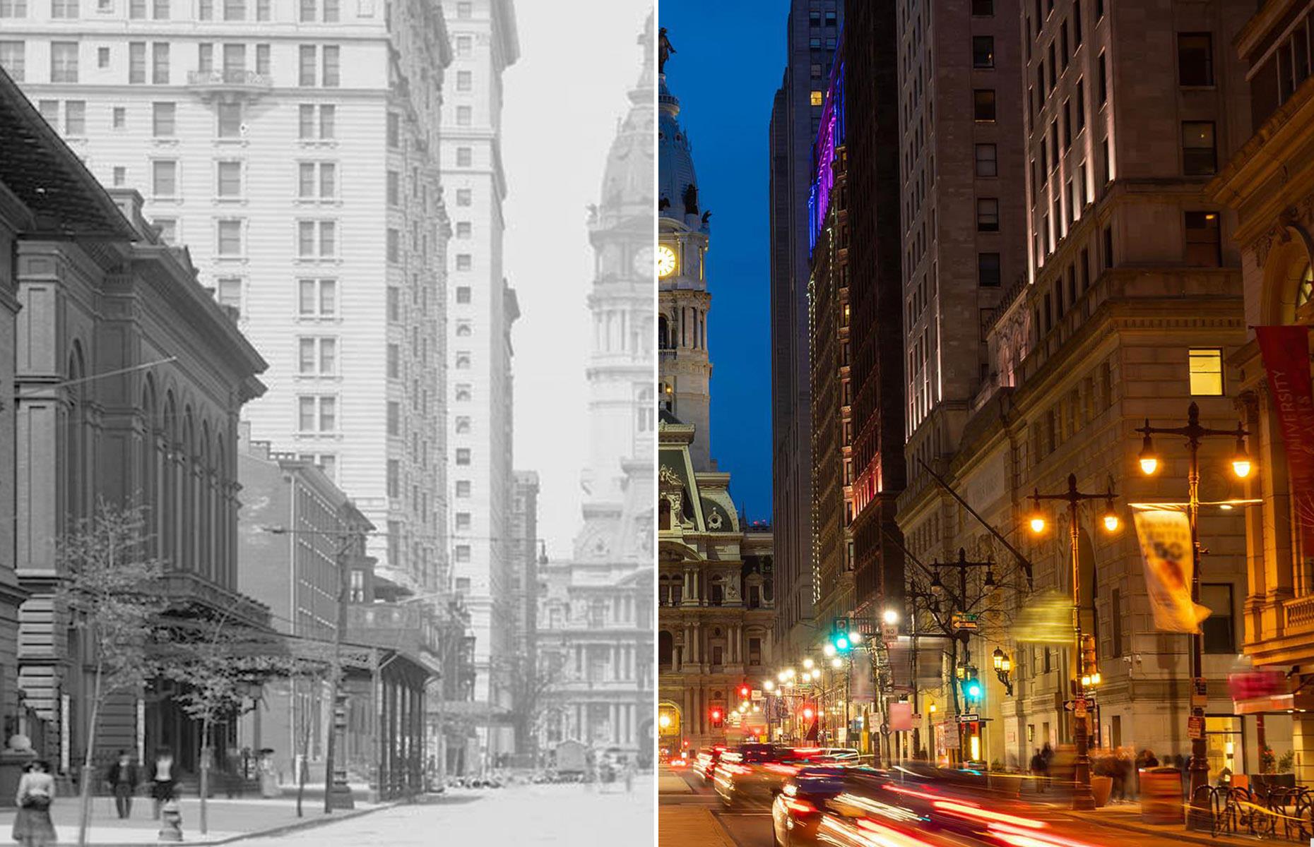 Then And Now How America's Cities Looked 100 Years Ago