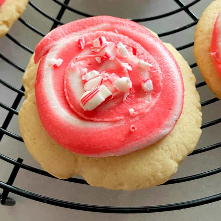 Candy Cane Sugar Cookies