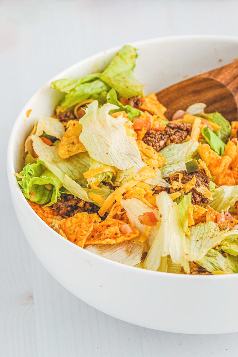 Doritos Taco Salad With Ranch Dressing