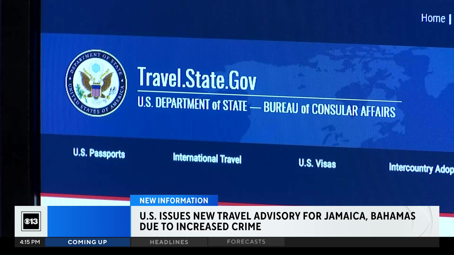 U S Government Issues Travel Advisory For Jamaica Amid Series Of Murders   BB1hDANa.img