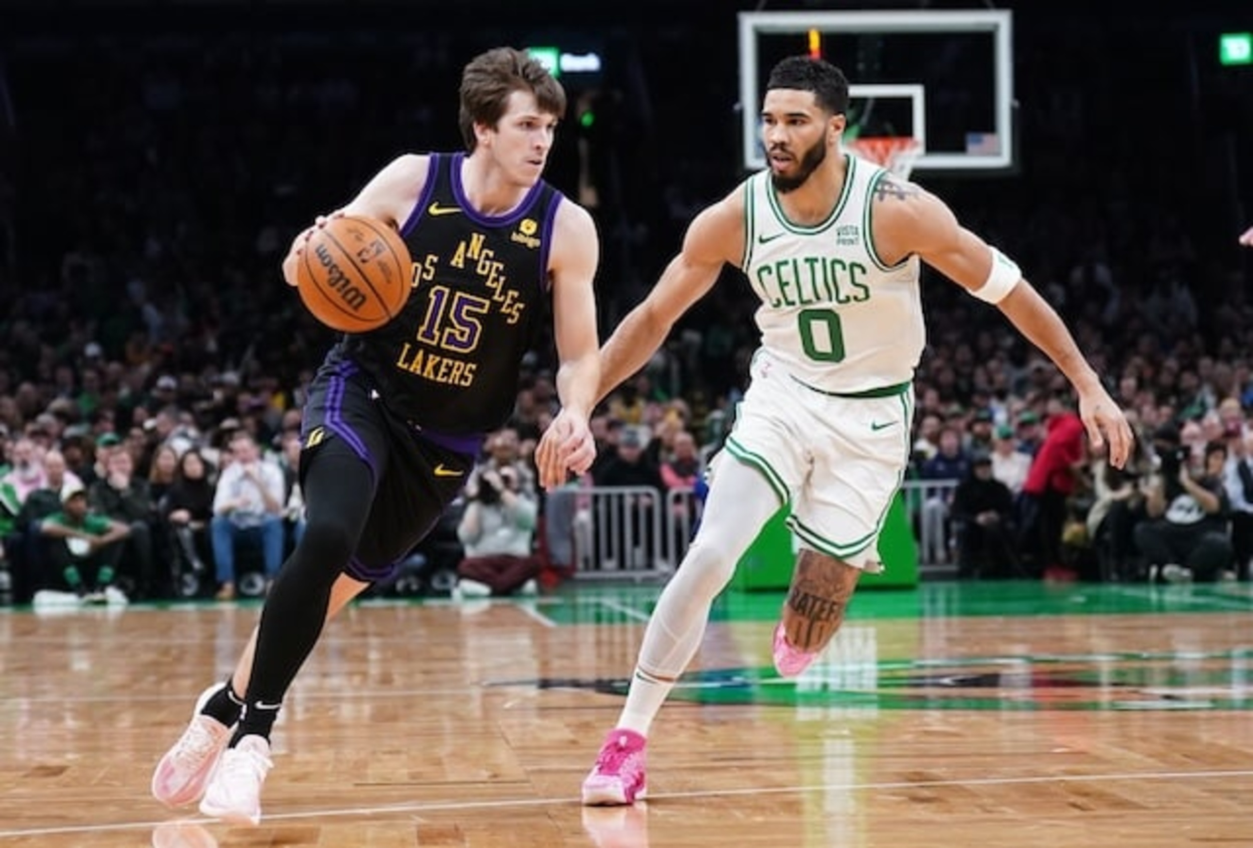 Shorthanded Lakers Put Forth Best Effort Of Season To Beat Celtics On Road