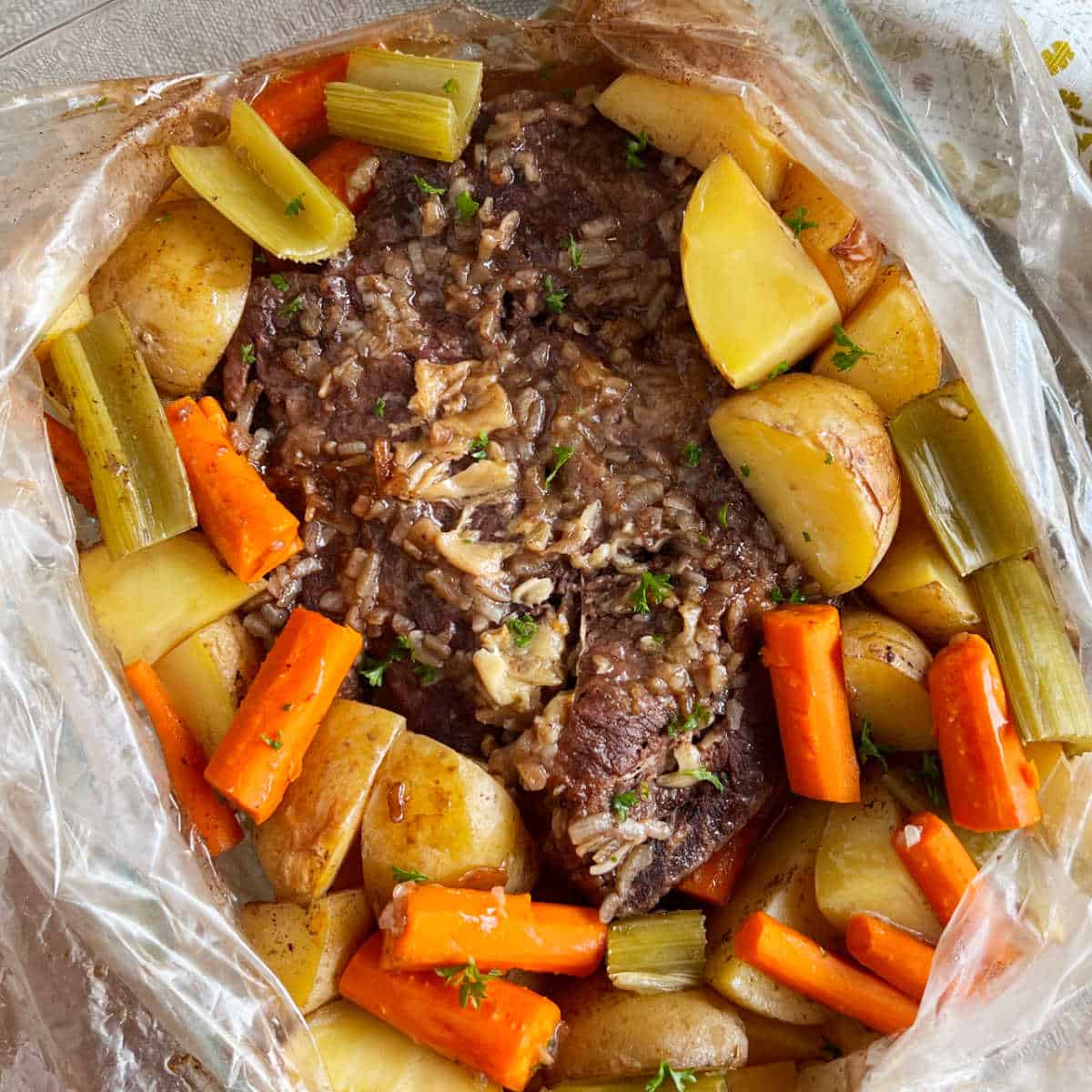 Mom's Best Pot Roast Recipe In Oven Bag