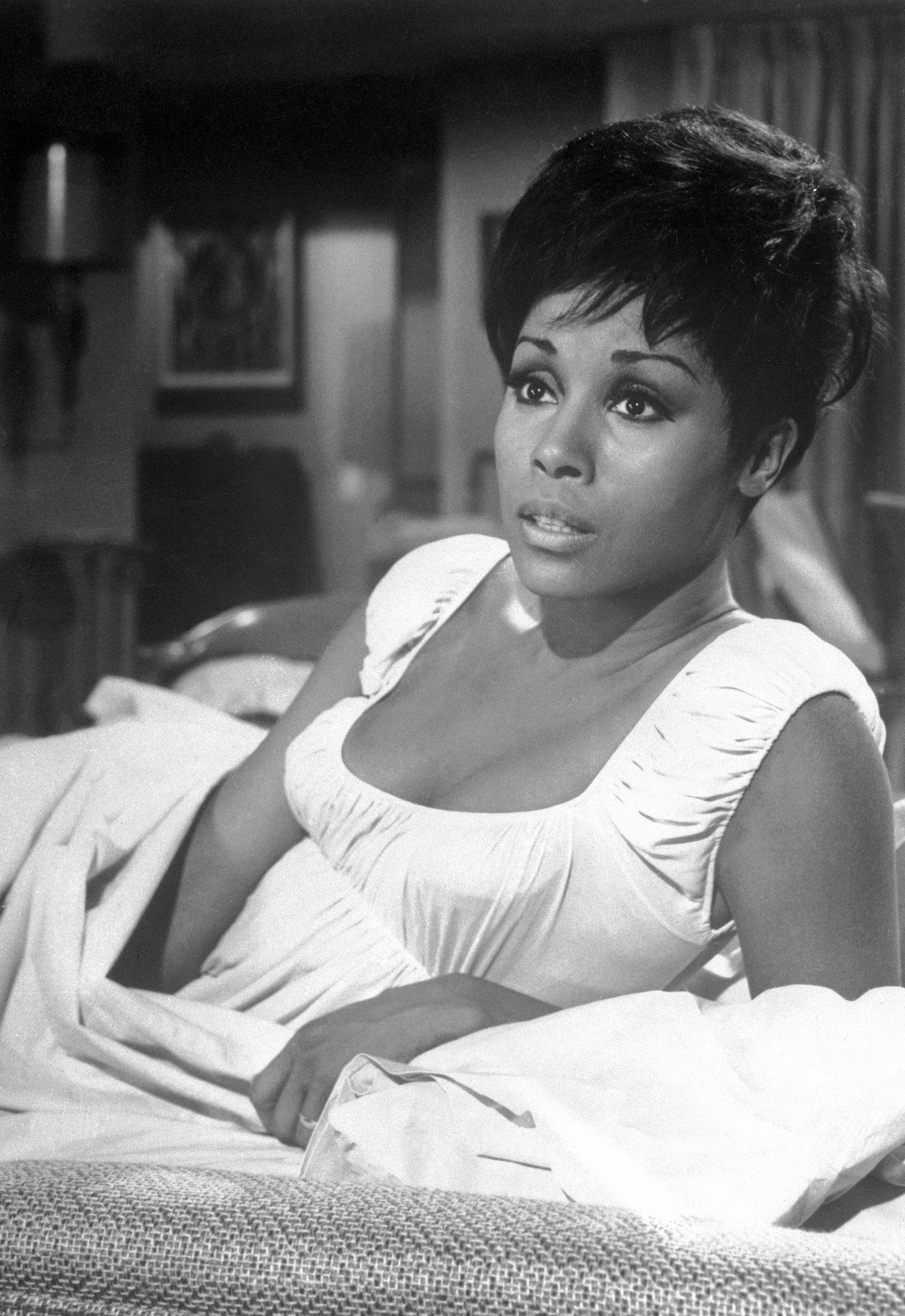 <p>Singer-actress Diahann Carroll broke one of the biggest barriers in Hollywood when she become the first Black woman to star on a network television series -- NBC's "Julia" -- in 1968. In 1962, she also became the first Black woman to win a Tony Award.</p>