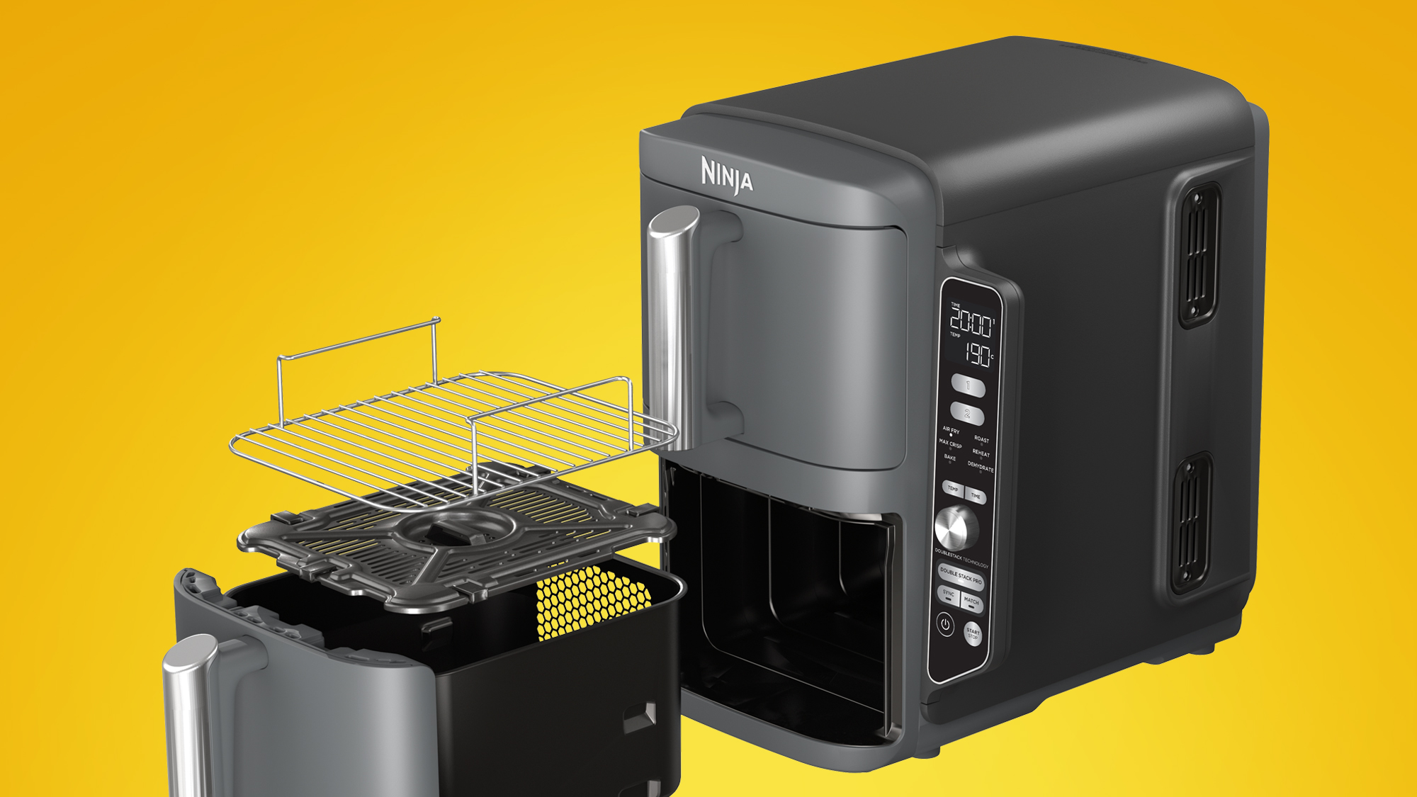 Ninja’s New Double Stack Air Fryer Lets You Cook Twice The Food Without ...