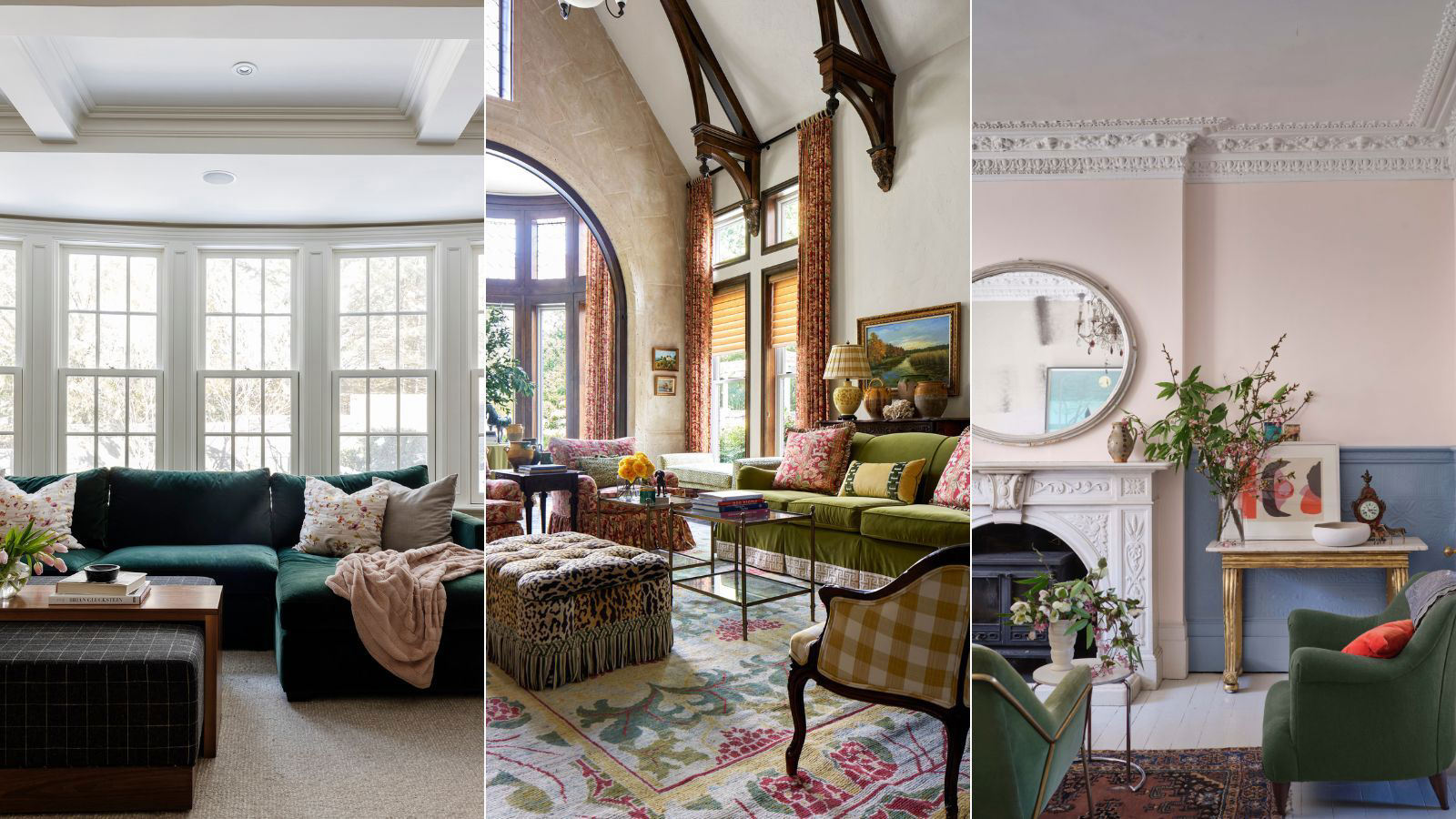 What colors go with a green couch? 6 professionals reveal their perfect ...