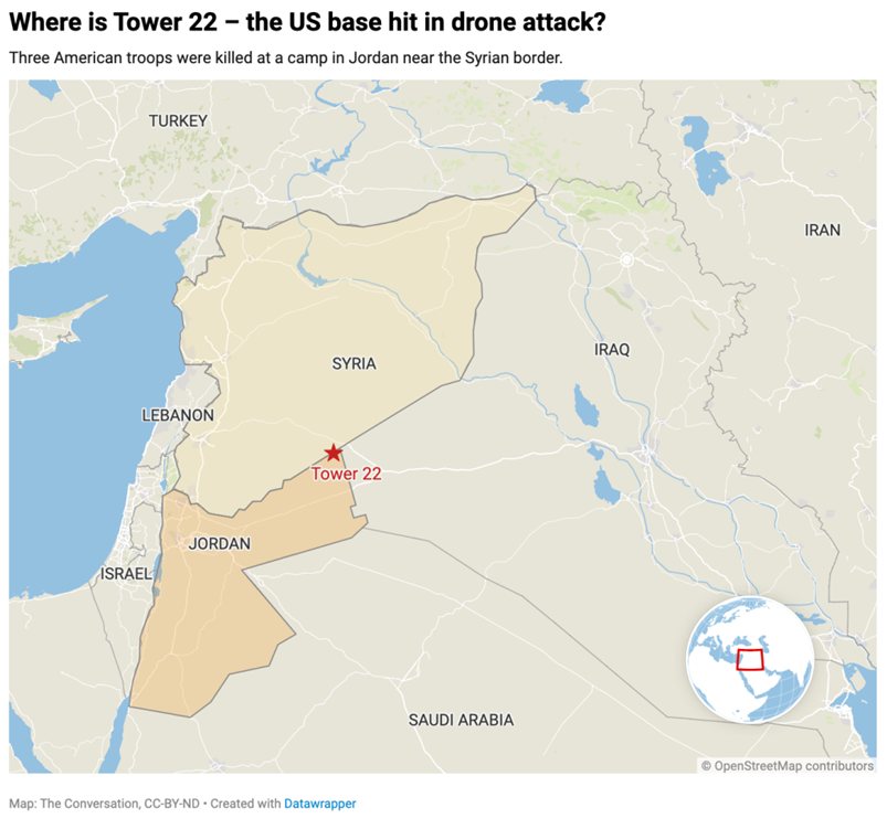 decoding the tower 22 attack in jordan: challenges and future perspectives — part i