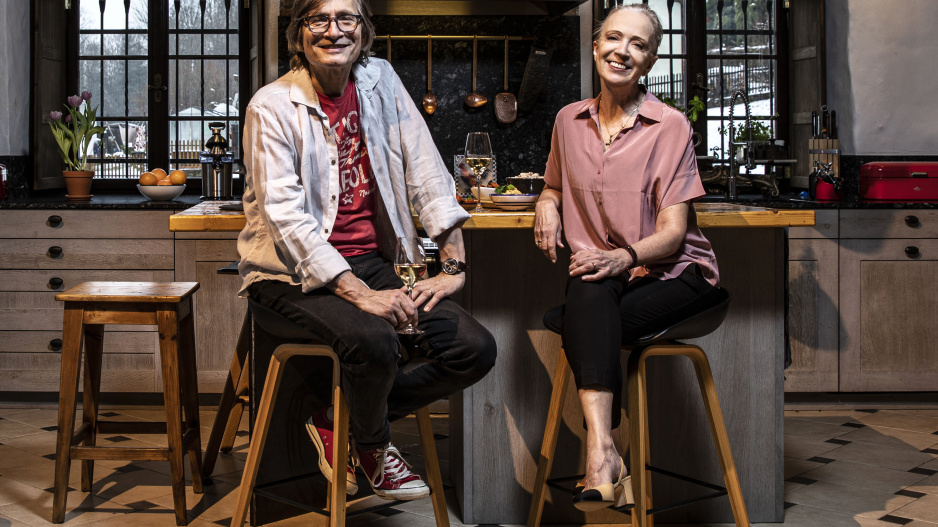 hvězdná návštěva: kuchyň muzikanta rudyho linky a jeho ženy anny, která je opravdovou mistryní kuchařského umění