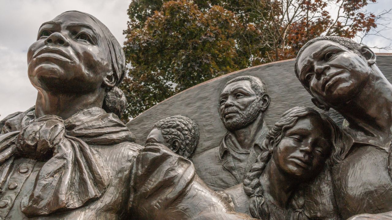 <p>A) Nat Turner<br>B) Sojourner Truth<br>C) Harriet Tubman<br>D) Frederick Douglass</p> <p>Hint: She made numerous trips to the South to help slaves escape to freedom.</p>