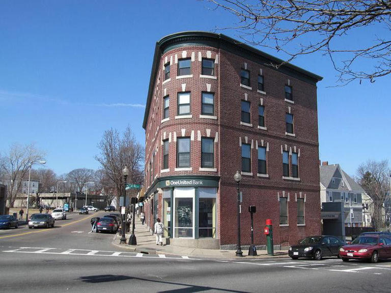 The OneUnited Bank in Dorchester, Massachusetts.