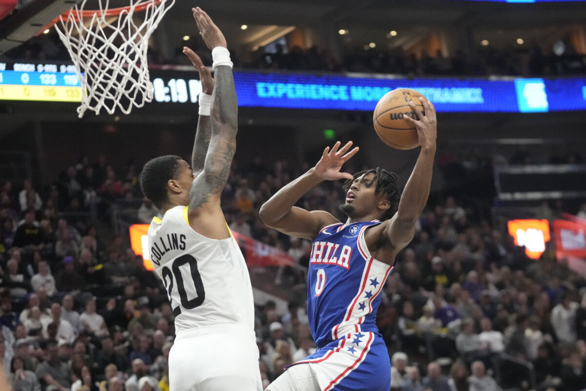 Sixers’ Tyrese Maxey Drops Career-high 51 Points On Jazz After Being ...