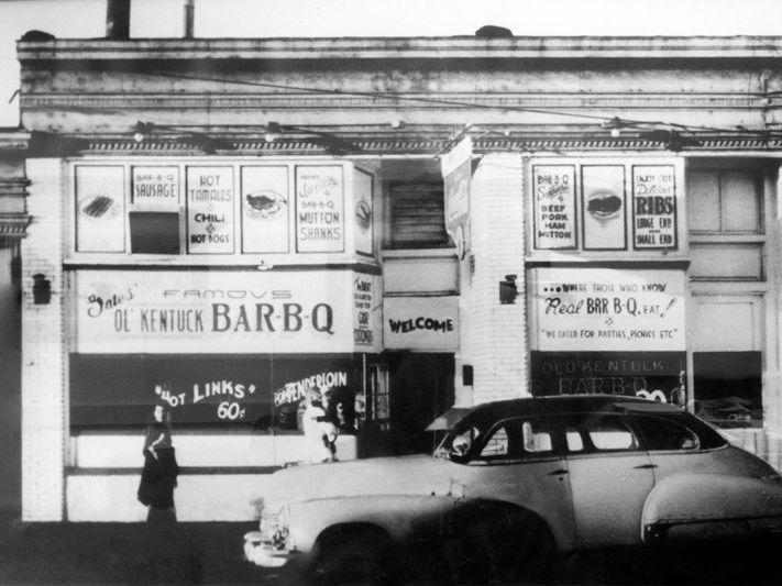 Gates Bar-B-Q, then Gates Ol' Kentucky, in 1946.