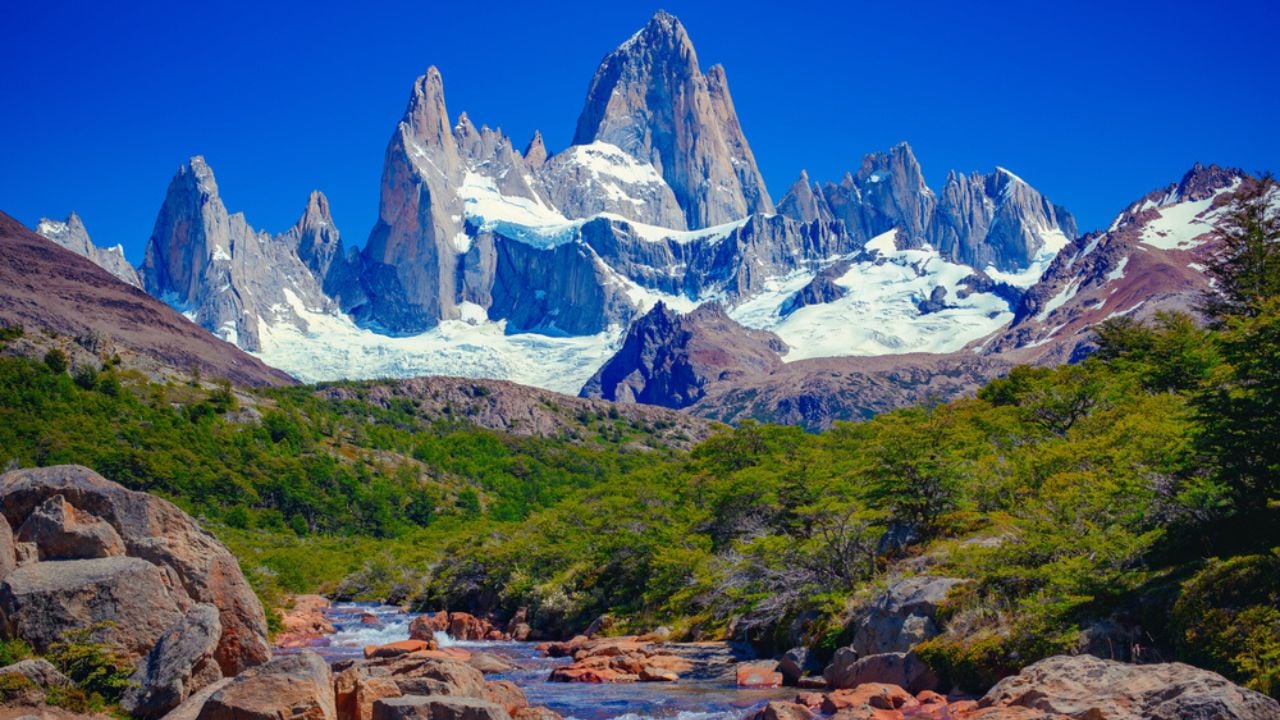 <p>Spanning 260,000 square miles and two countries near the southern tip of South America, Patagonia offers visitors a vast landscape full of unspoiled natural beauty. </p><p>This region sports multiple UNESCO World Heritage Sites, including the incredible whale watching at Peninsula Valdes in Argentina and the icy glaciers and snow-capped mountains of Torres del Paine National Park in Chile. Also, at Torres del Paine, you can enjoy sustainable yet luxurious accommodations at EcoCamp Patagonia.</p>