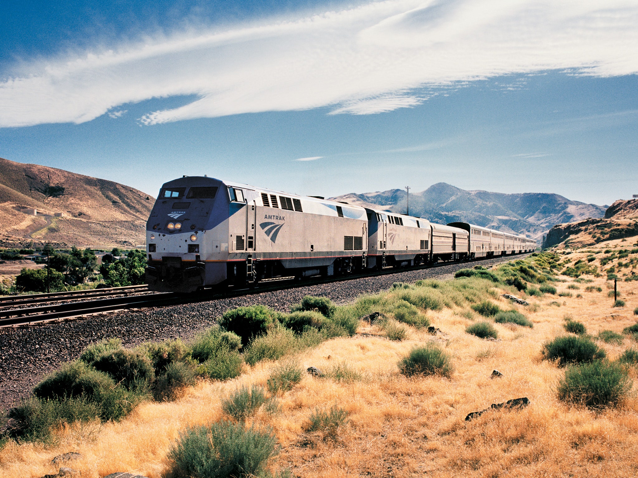 <p>Though the <a href="https://www.amtrak.com/california-zephyr-train">California Zephyr</a> runs from Chicago to <a href="http://www.cntraveler.com/destinations/san-francisco?mbid=synd_msn_rss&utm_source=msn&utm_medium=syndication">San Francisco</a> in a little more than 51 hours, it’s indisputably the western portion of the route—through Colorado, Utah, Nevada, and northern California—that deserves your attention. Snake through the Rocky Mountains, past the photogenic canyons of Colorado’s Western Slope, and enjoy an entire half-day trek through Sierra Nevada, complete with views of Donner Lake and the Truckee River.</p> <p><a href="https://www.amtrak.com/california-zephyr-train">Tickets from $141</a></p><p>Sign up to receive the latest news, expert tips, and inspiration on all things travel</p><a href="https://www.cntraveler.com/newsletter/the-daily?sourceCode=msnsend">Inspire Me</a>