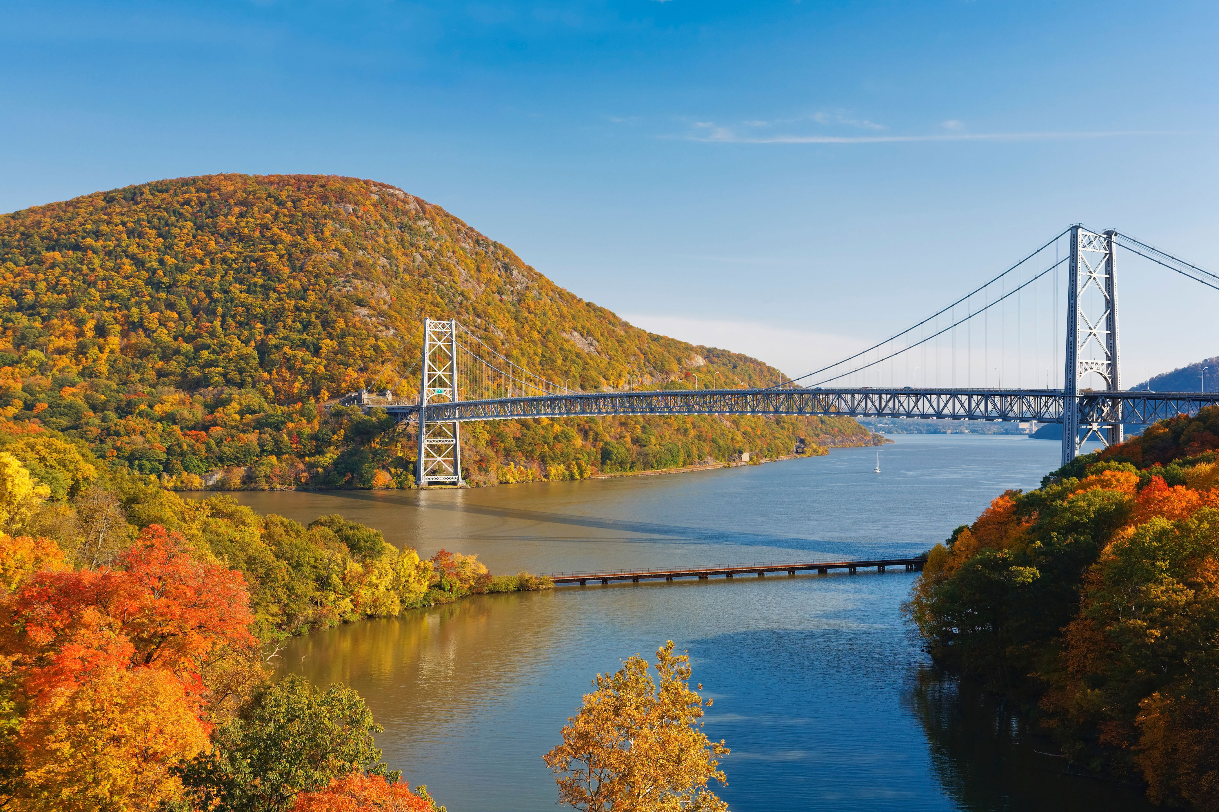 <p>While the Northeast is more known for its <a href="https://www.cntraveler.com/story/hudson-tunnel-project-impact-on-nyc-train-travel?mbid=synd_msn_rss&utm_source=msn&utm_medium=syndication">commuter trains</a> than sightseeing, Amtrak’s Adirondack route is a lovely exception. Relaunched in spring 2023 following its closure during the pandemic, the route runs from <a href="https://www.cntraveler.com/destinations/new-york-city?mbid=synd_msn_rss&utm_source=msn&utm_medium=syndication">New York City</a> to <a href="https://www.cntraveler.com/destinations/montreal?mbid=synd_msn_rss&utm_source=msn&utm_medium=syndication">Montreal</a>. Departing from the new <a href="https://www.cntraveler.com/story/traveling-through-new-yorks-penn-station-just-got-a-lot-more-glamorous?mbid=synd_msn_rss&utm_source=msn&utm_medium=syndication">Moynihan Train Hall</a> at Penn Station, the 10-hour train travels along the Hudson River up until Albany, then passes through Saratoga Springs and the dazzling Lake Champlain before arriving in Canada. Take this route in the fall <a href="https://www.cntraveler.com/gallery/best-fall-foliage-train-rides-in-the-us?mbid=synd_msn_rss&utm_source=msn&utm_medium=syndication">during peak foliage season</a> to watch New England’s changing autumnal colors glide by your window.</p> <p><a href="https://www.amtrak.com/tickets-reservations">Tickets from $$62</a></p><p>Sign up to receive the latest news, expert tips, and inspiration on all things travel</p><a href="https://www.cntraveler.com/newsletter/the-daily?sourceCode=msnsend">Inspire Me</a>
