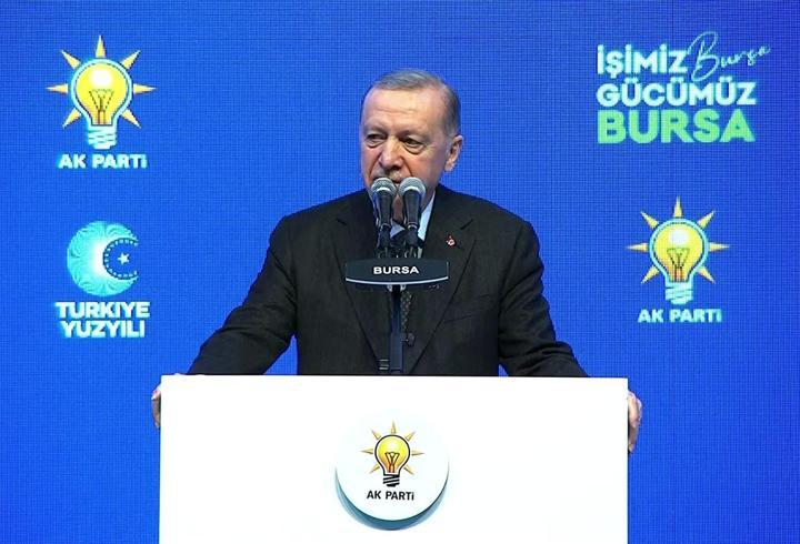 Ak Parti Bursa Ilçe Aday Tanıtım Toplantısı Cumhurbaşkanı Erdoğandan Açıklamalar