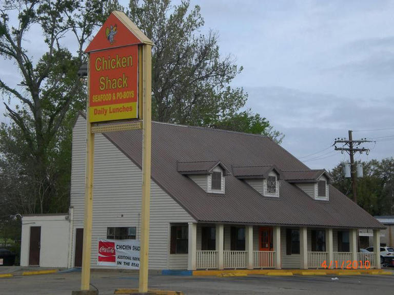 Chicken Shack in Baton Rouge, Louisiana.