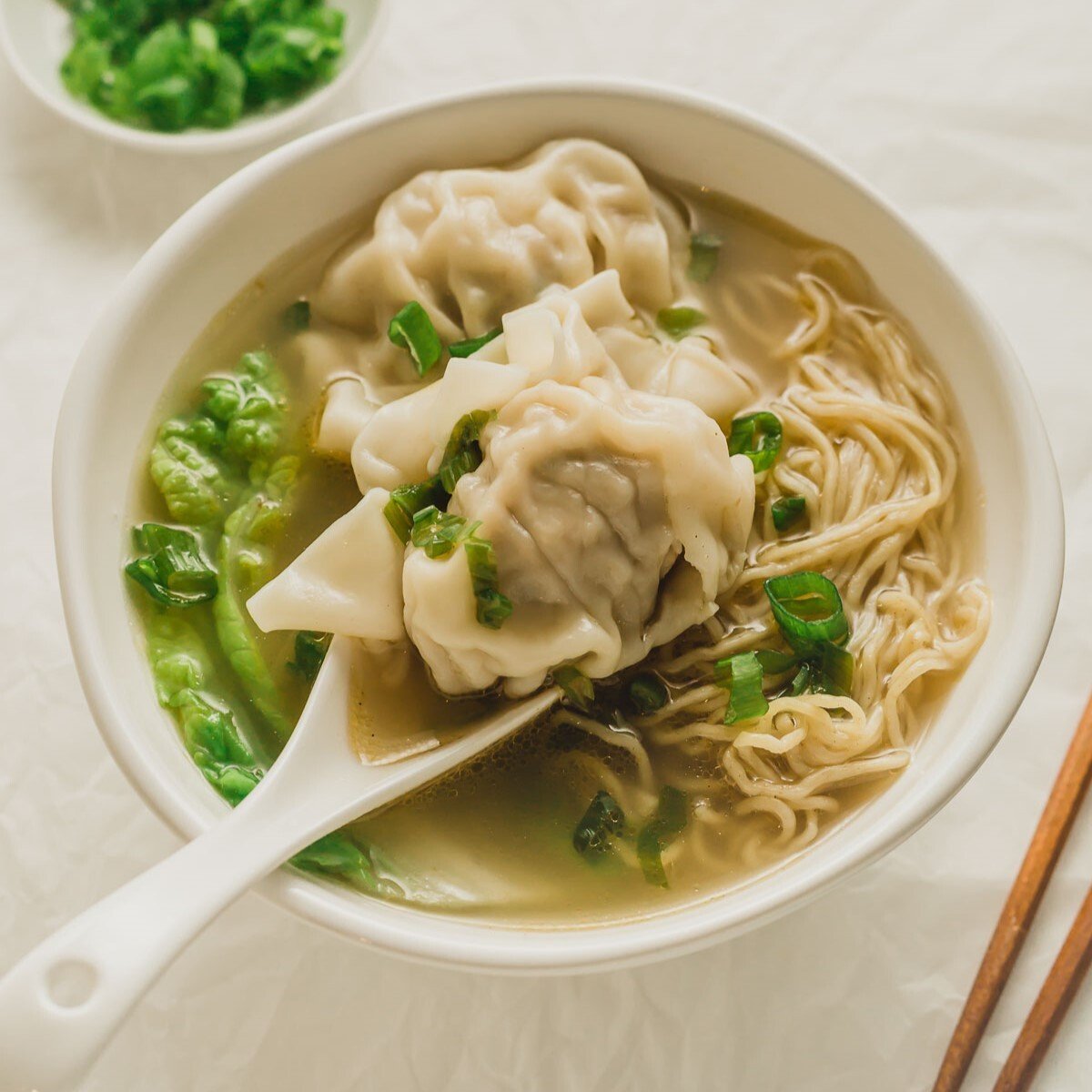 Wonton Noodle Soup