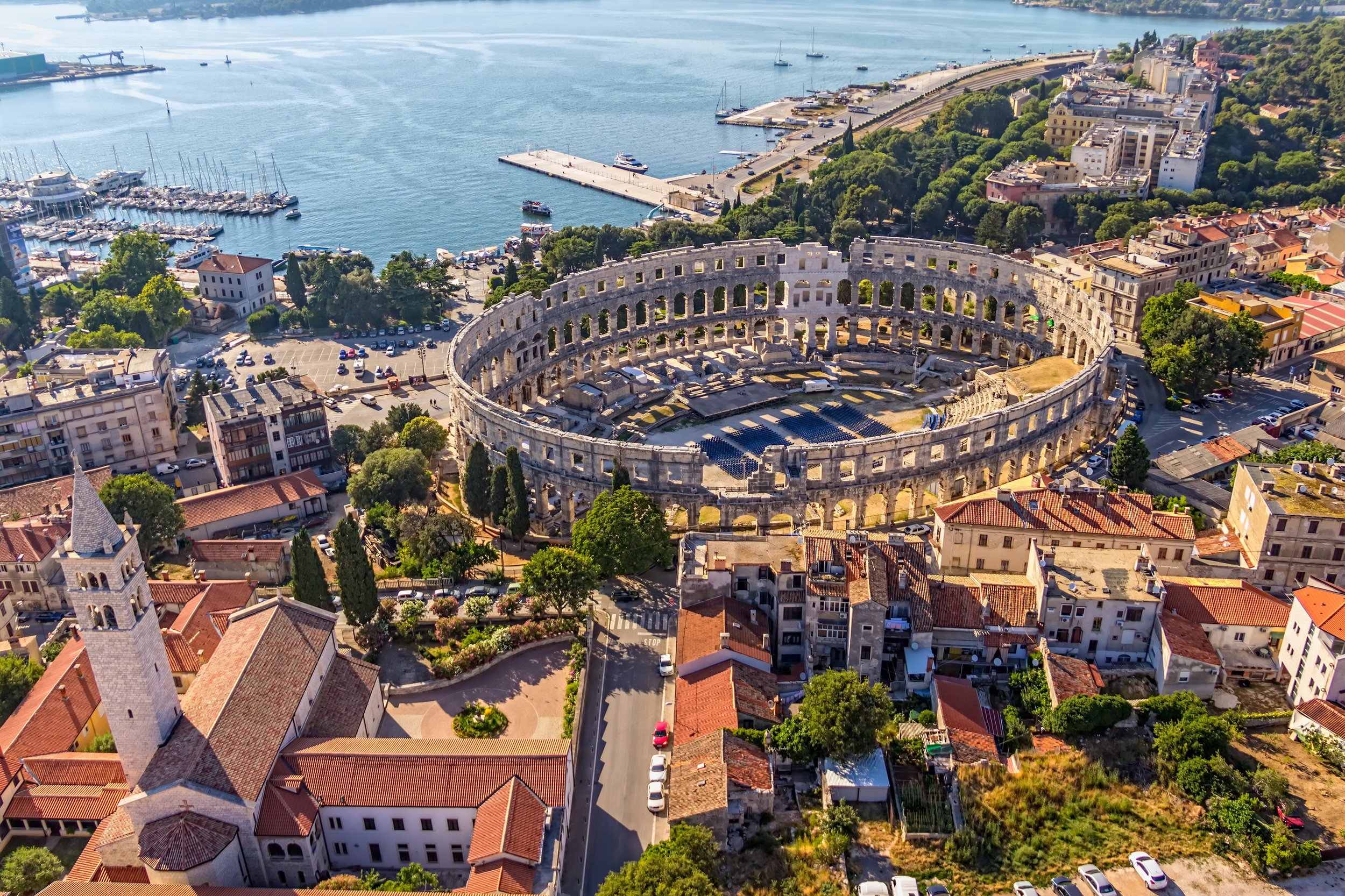 <p>The largest town on the Istria Peninsula and a decent-sized port, Pula is another common entry point for visitors flying into the country. It makes for a good base for exploring the peninsula, is home to numerous pizzerias, and is one of the best-preserved Roman arenas in Europe.</p><p><a href='https://www.msn.com/en-us/community/channel/vid-cj9pqbr0vn9in2b6ddcd8sfgpfq6x6utp44fssrv6mc2gtybw0us'>Follow us on MSN to see more of our exclusive lifestyle content.</a></p>