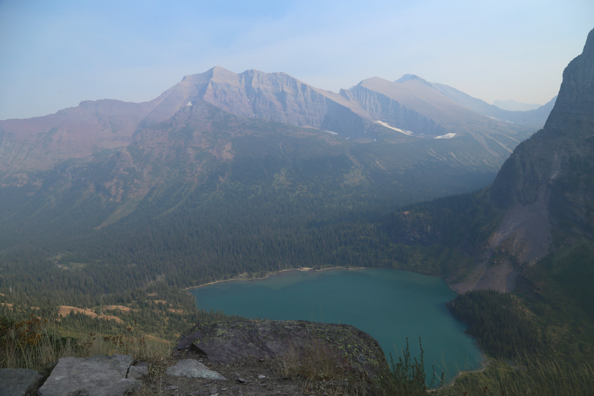 Of these, the accessible Grinnell Glacier provides hikers with splendid peak-and-valley views.