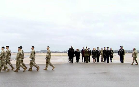 The Bidens Attend The Dignified Transfer Of Three U.S. Service Members ...