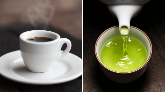 コーヒーと緑茶、カフェインが多いのはどっち？カフェインを摂取するとどうなる？管理栄養士が解説