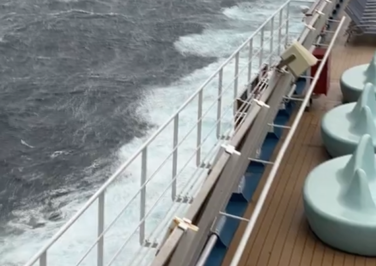 Severe Weather Is Flooding Cruise Ships and Forcing Guests to Stay in Their Rooms