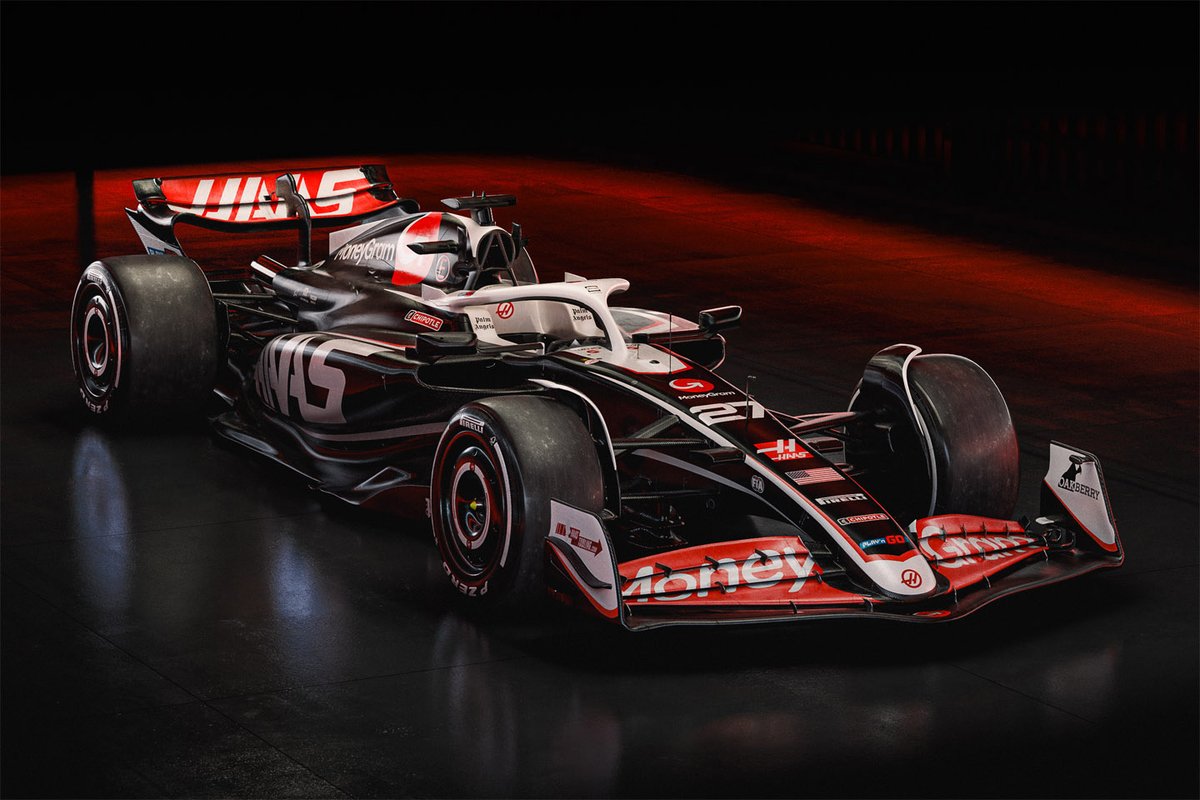 HAAS REVEALS 2024 VF-24 F1 CAR LIVERY