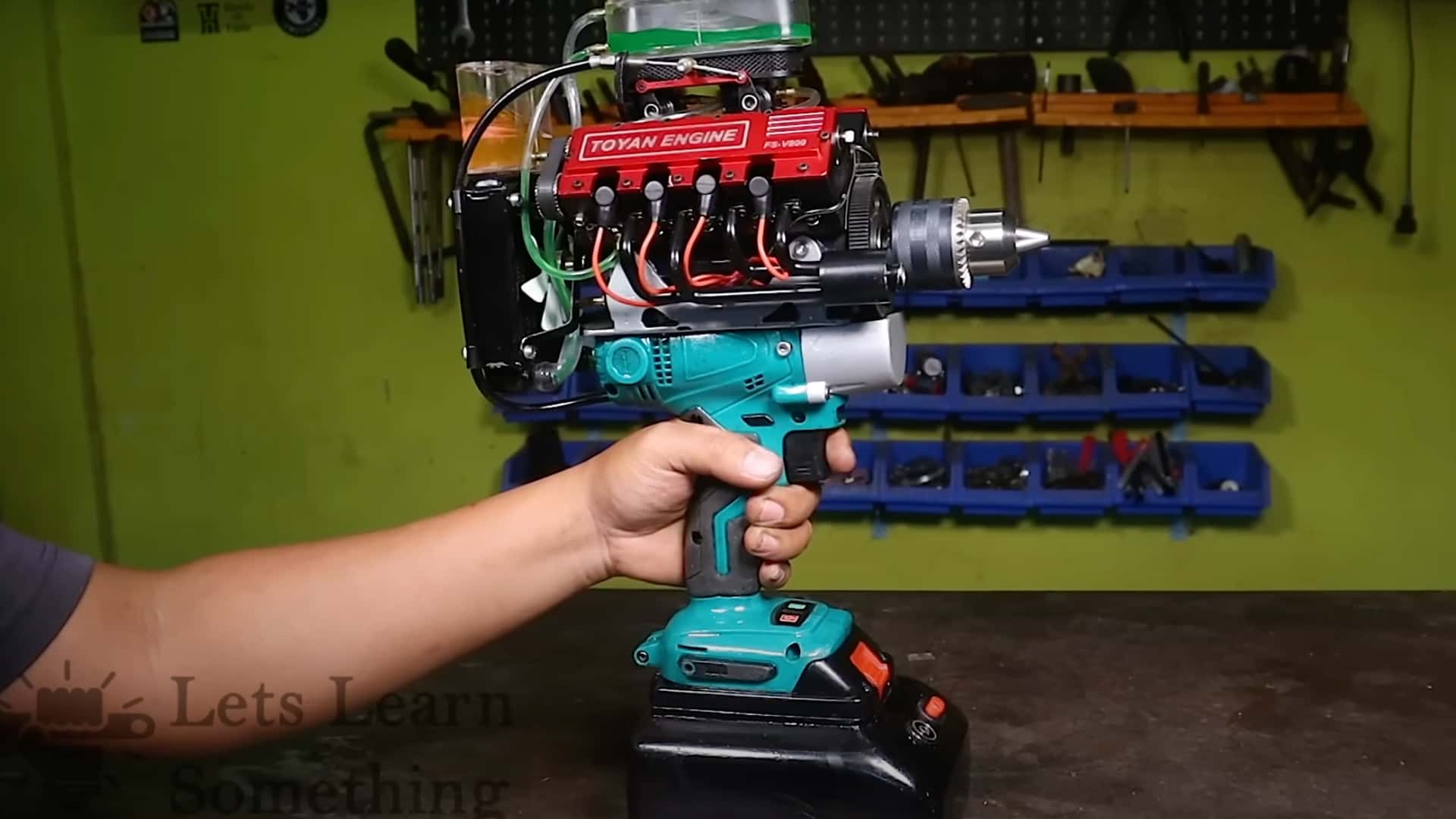 Hell Yeah V8 Drill