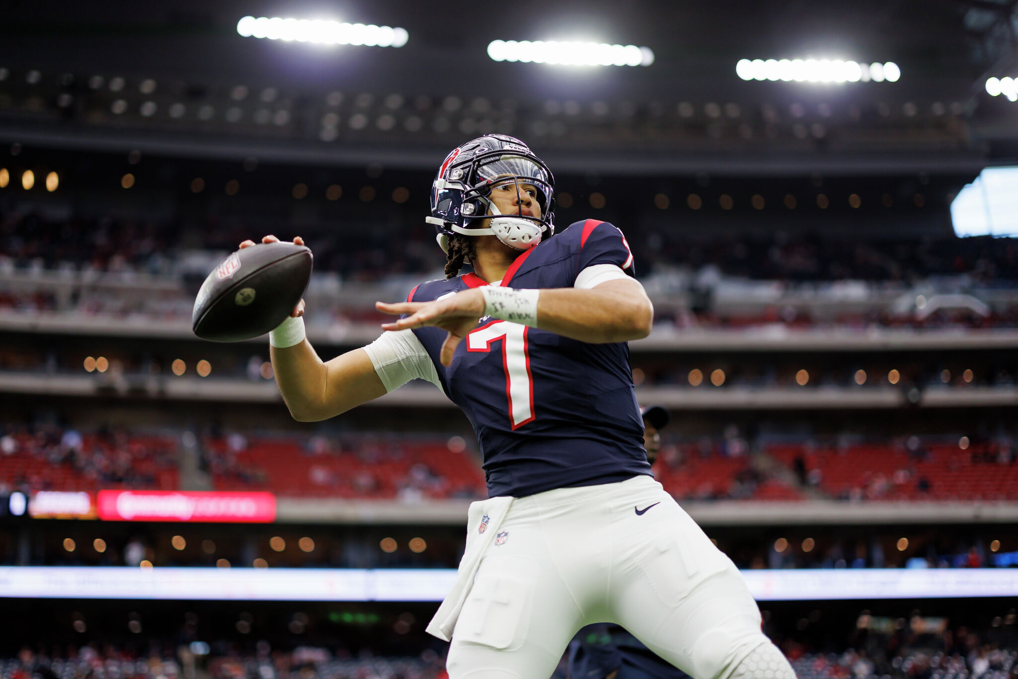 Texans QB C.J. Stroud Shows Off In Pro Bowl Precision Passing Competition