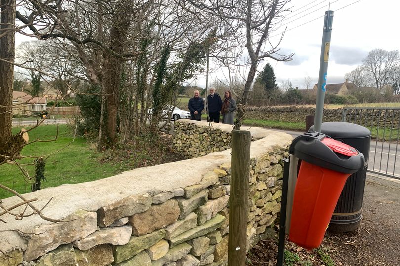 'common sense prevails' as controversial cotswold village wall is saved from demolition