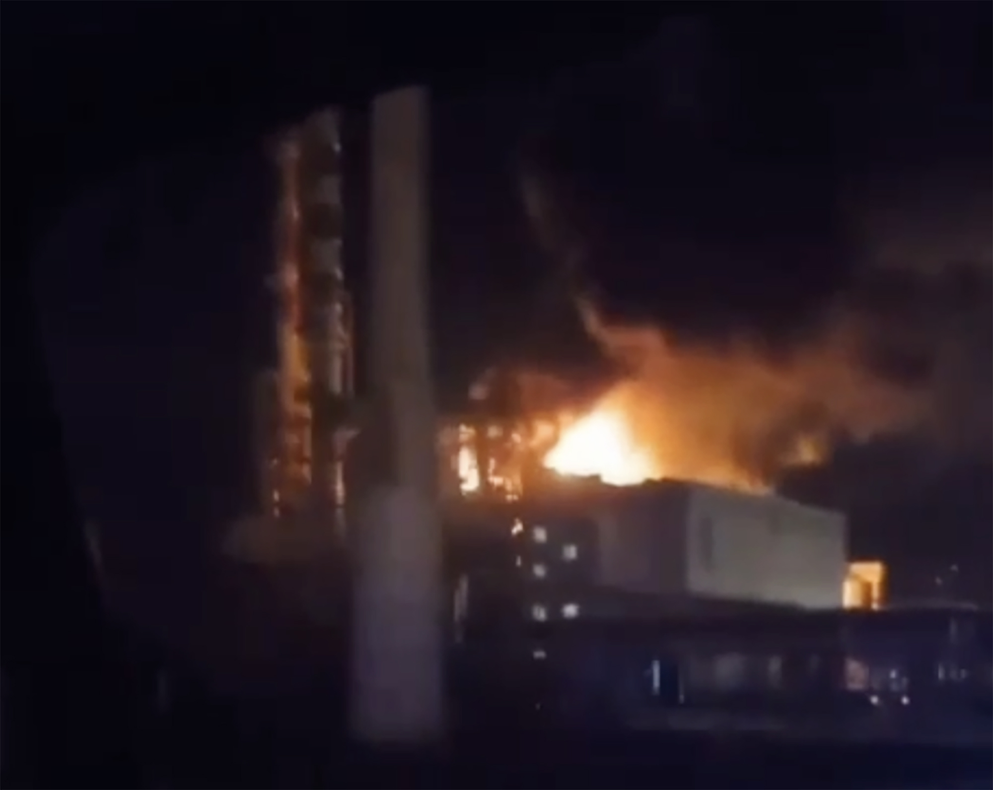 Fire Erupts At Russian Oil Refinery After Ukrainian Drone Strike: Reports