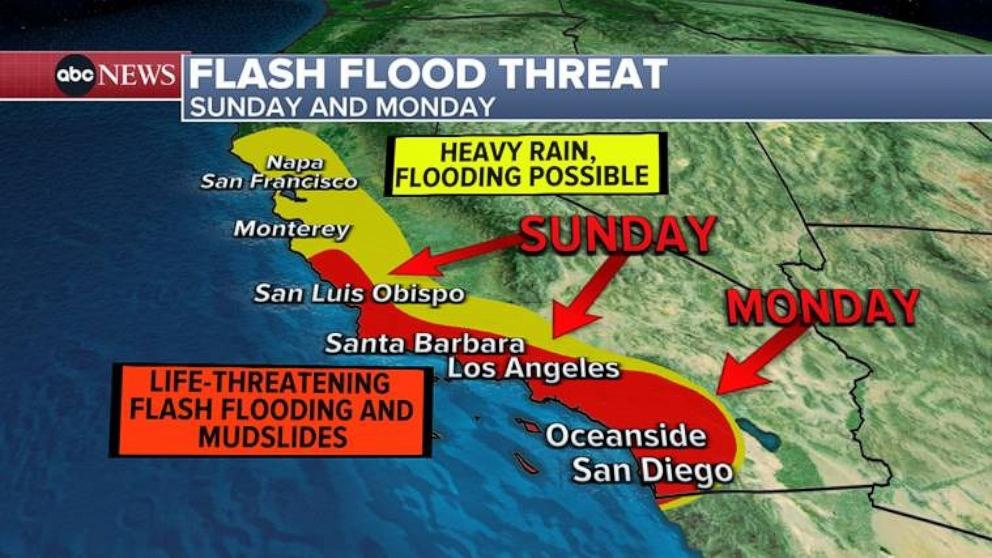 California Braces For Storm Expected To Bring Flooding Mudslide Threat 7001