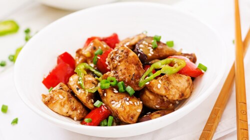 cómo hacer pollo con almendras para el año nuevo chino