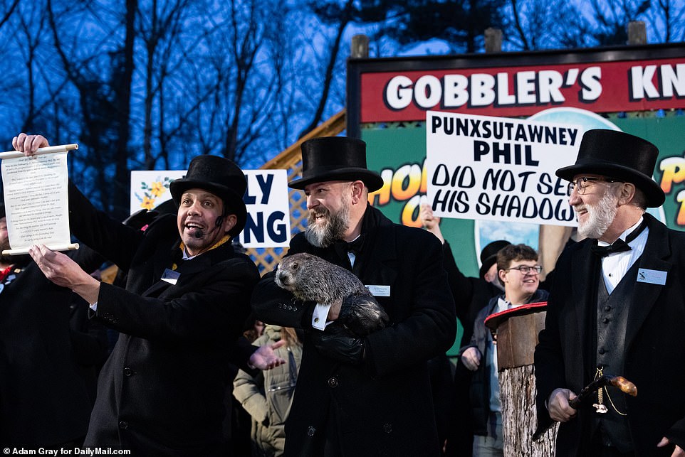 Groundhog Day 2024: Punxsutawney Phil predicts an early spring