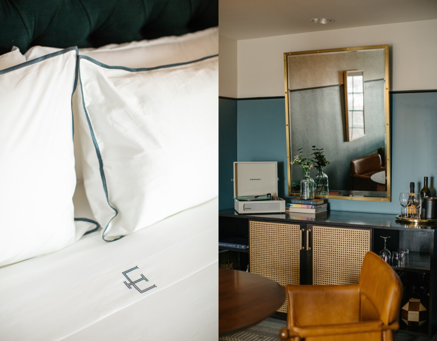 <a>Stay at Emeline for thoughtful details like record players and Charleston guides in every room.</a>